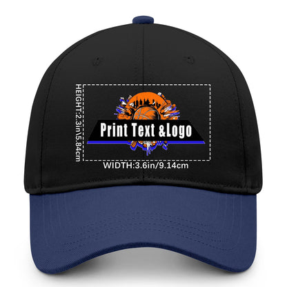 Custom Navy Blue Sports Duckbill Mesh Cap - Unleash Your Athletic Style with Personal Touch