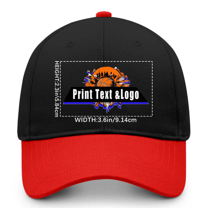 Custom Red Sports Duckbill Mesh Cap - Unleash Your Athletic Style with Personal Touch