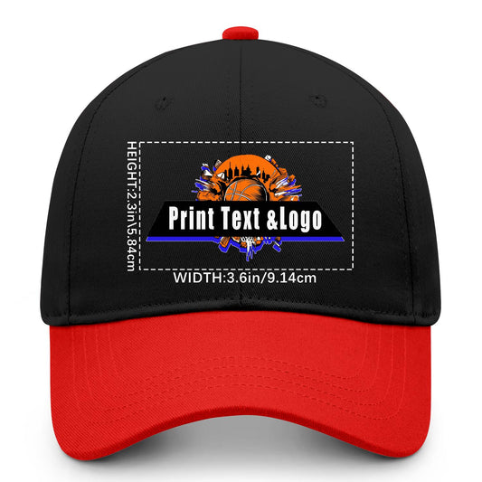 Custom Red Sports Duckbill Mesh Cap - Unleash Your Athletic Style with Personal Touch