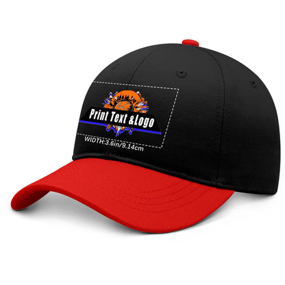 Custom Red Sports Duckbill Mesh Cap - Unleash Your Athletic Style with Personal Touch