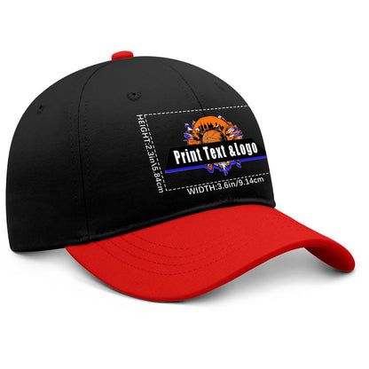Custom Red Sports Duckbill Mesh Cap - Unleash Your Athletic Style with Personal Touch
