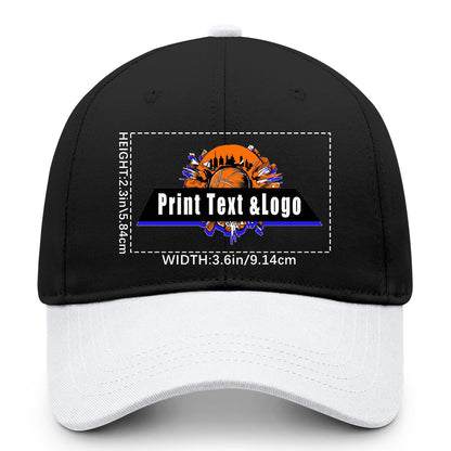 Custom White Sports Duckbill Mesh Cap - Unleash Your Athletic Style with Personal Touch