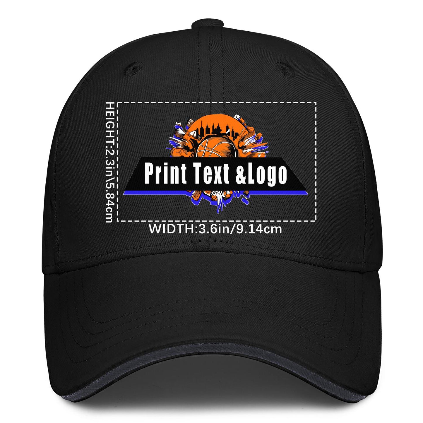 Custom Black Duckbill Mesh Cap Elevate Your Style with Personalized Comfort