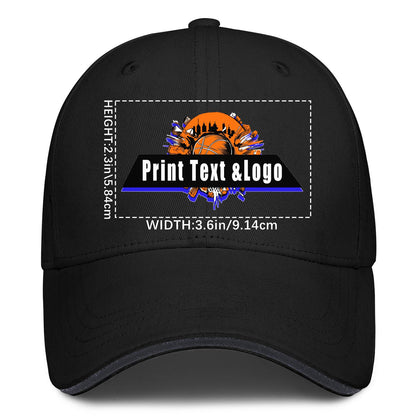 Custom Black Duckbill Mesh Cap Elevate Your Style with Personalized Comfort