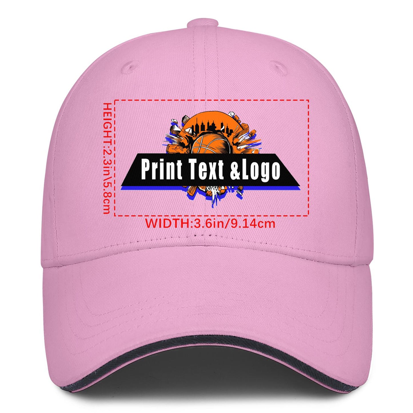 Custom Pink Duckbill Mesh Cap Elevate Your Style with Personalized Comfort