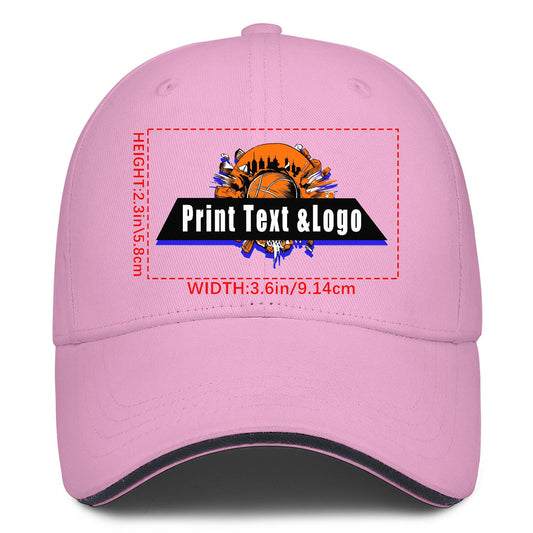 Custom Pink Duckbill Mesh Cap Elevate Your Style with Personalized Comfort