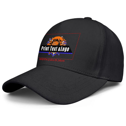 Custom Black 5-Panel Duckbill Cap Stylish Versatility for Every Occasion