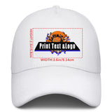 Custom White 5-Panel Duckbill Cap Stylish Versatility for Every Occasion