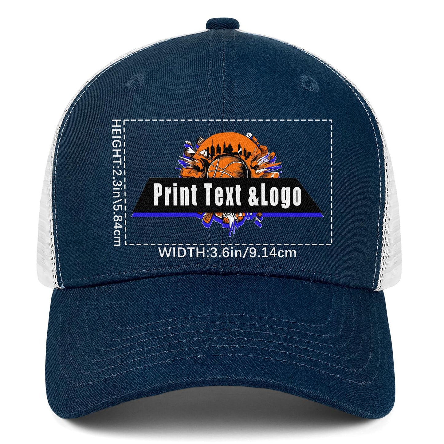 Custom Army-Green Duckbill Mesh Cap Elevate Your Style with Personalized Comfort