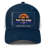 Custom Army-Green Duckbill Mesh Cap Elevate Your Style with Personalized Comfort