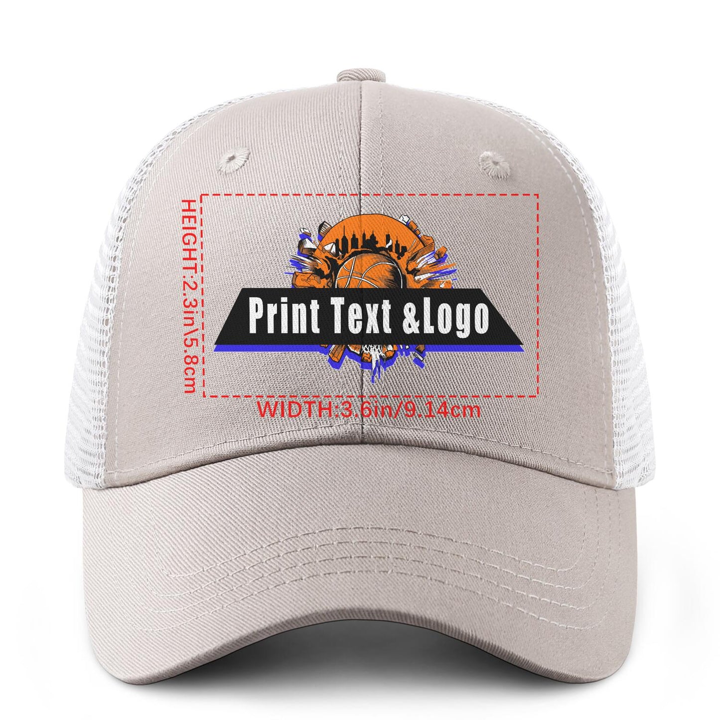 Custom Cameosa Duckbill Mesh Cap Elevate Your Style with Personalized Comfort