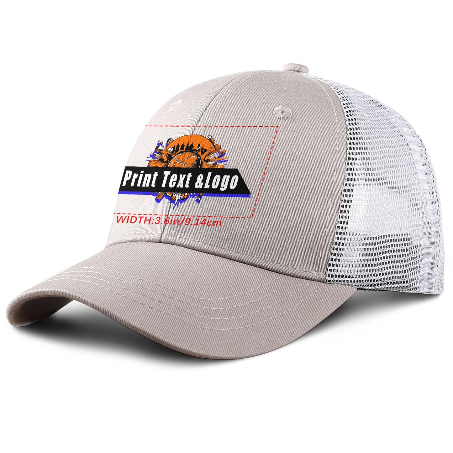 Custom Cameosa Duckbill Mesh Cap Elevate Your Style with Personalized Comfort