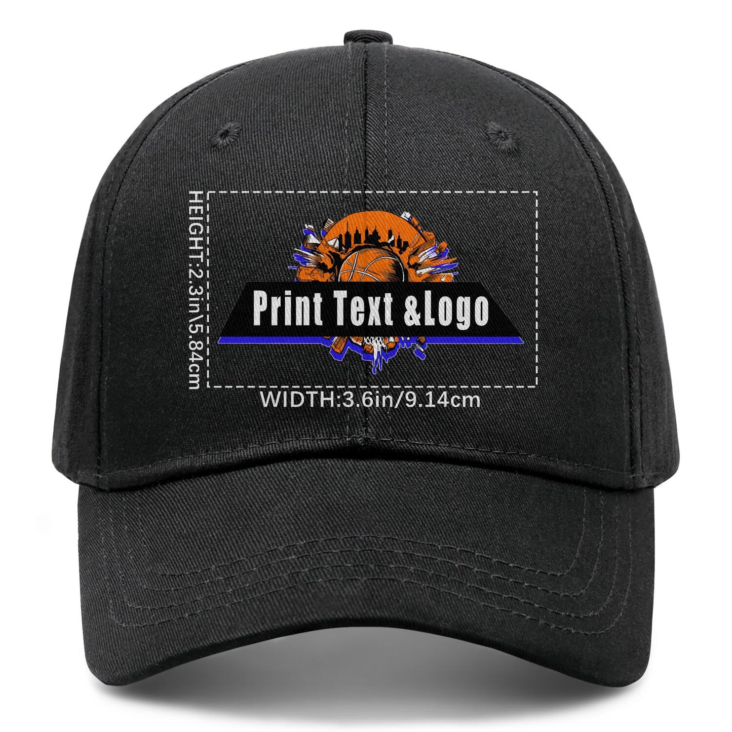 Custom Black Duckbill Mesh Cap Elevate Your Style with Personalized Comfort