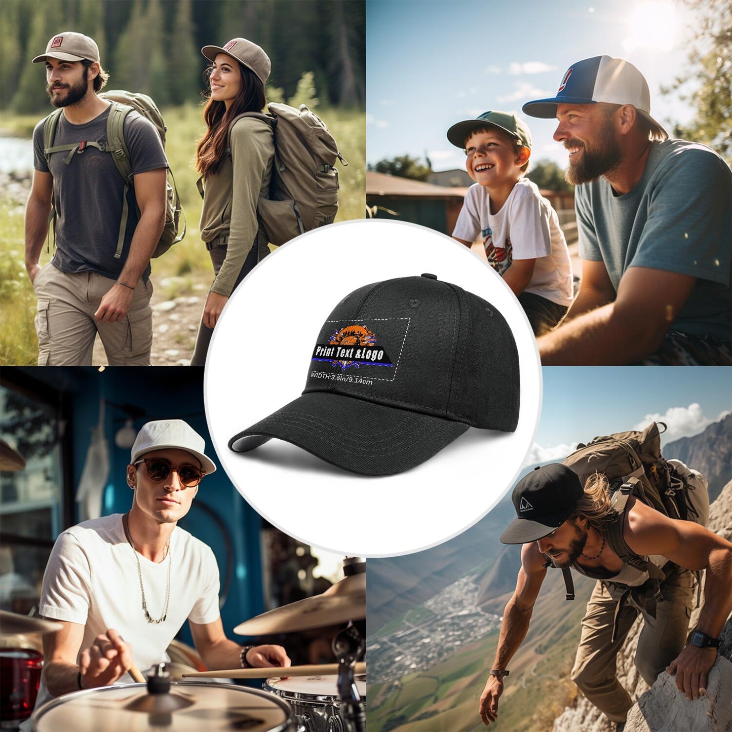 Custom Black Duckbill Mesh Cap Elevate Your Style with Personalized Comfort