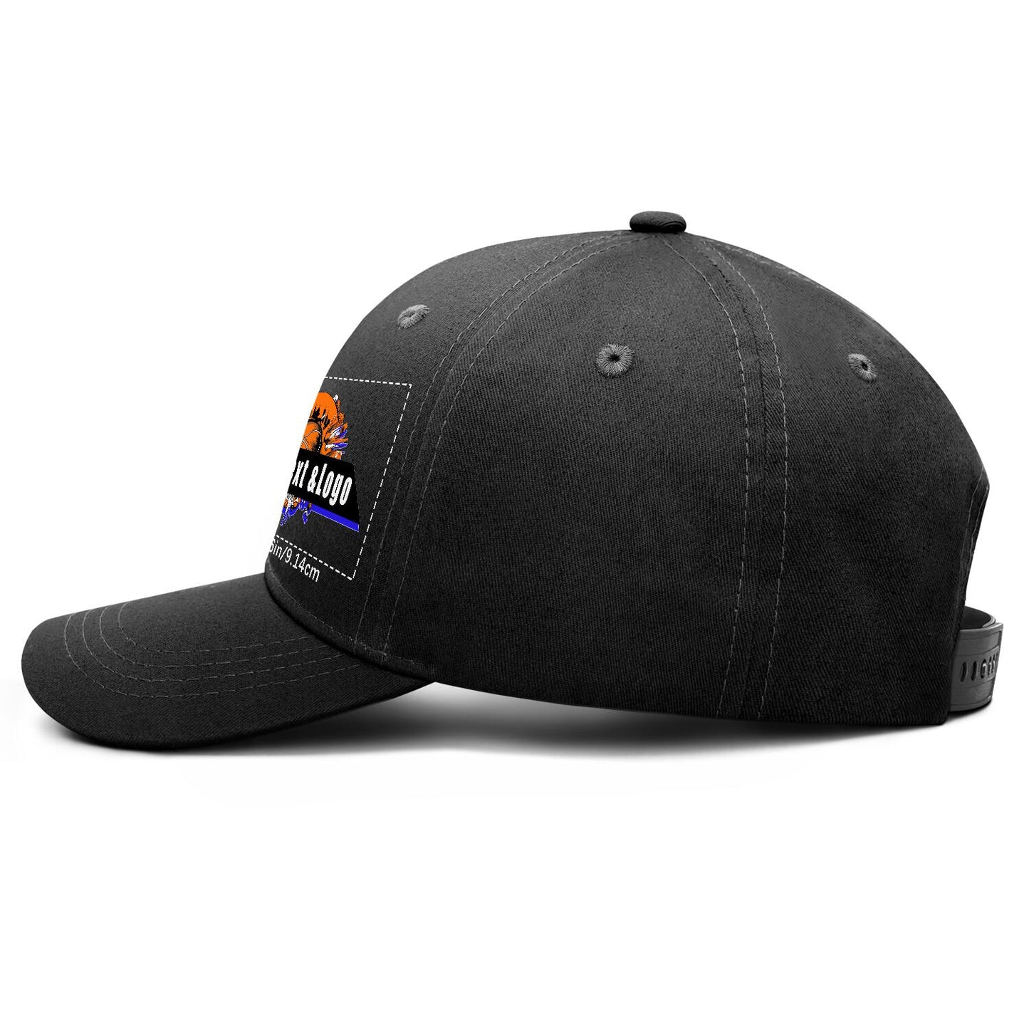 Custom Black Duckbill Mesh Cap Elevate Your Style with Personalized Comfort