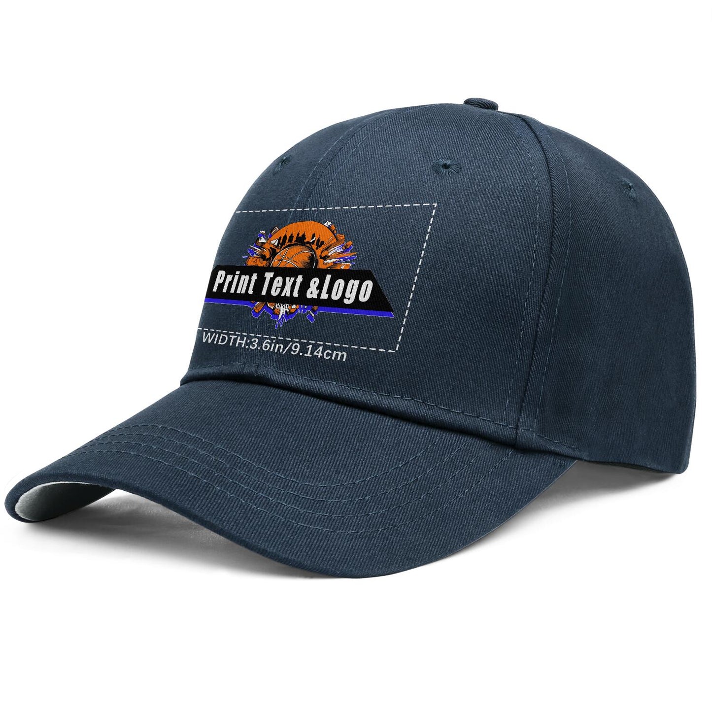 Custom Navy Blue Duckbill Mesh Cap Elevate Your Style with Personalized Comfort