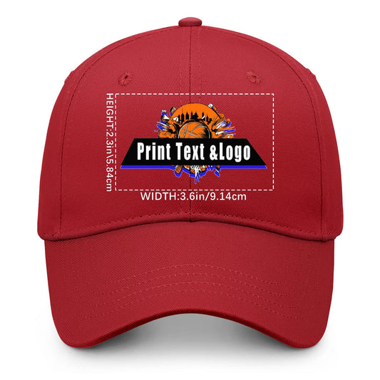 Custom Dark-Red Duckbill Mesh Cap Elevate Your Style with Personalized Comfort