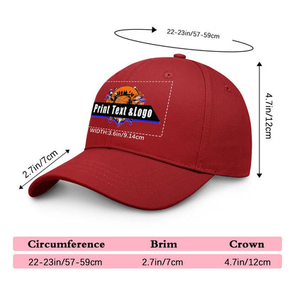 Custom Dark-Red Duckbill Mesh Cap Elevate Your Style with Personalized Comfort