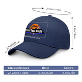 Custom Navy-Blue Duckbill Mesh Cap Elevate Your Style with Personalized Comfort