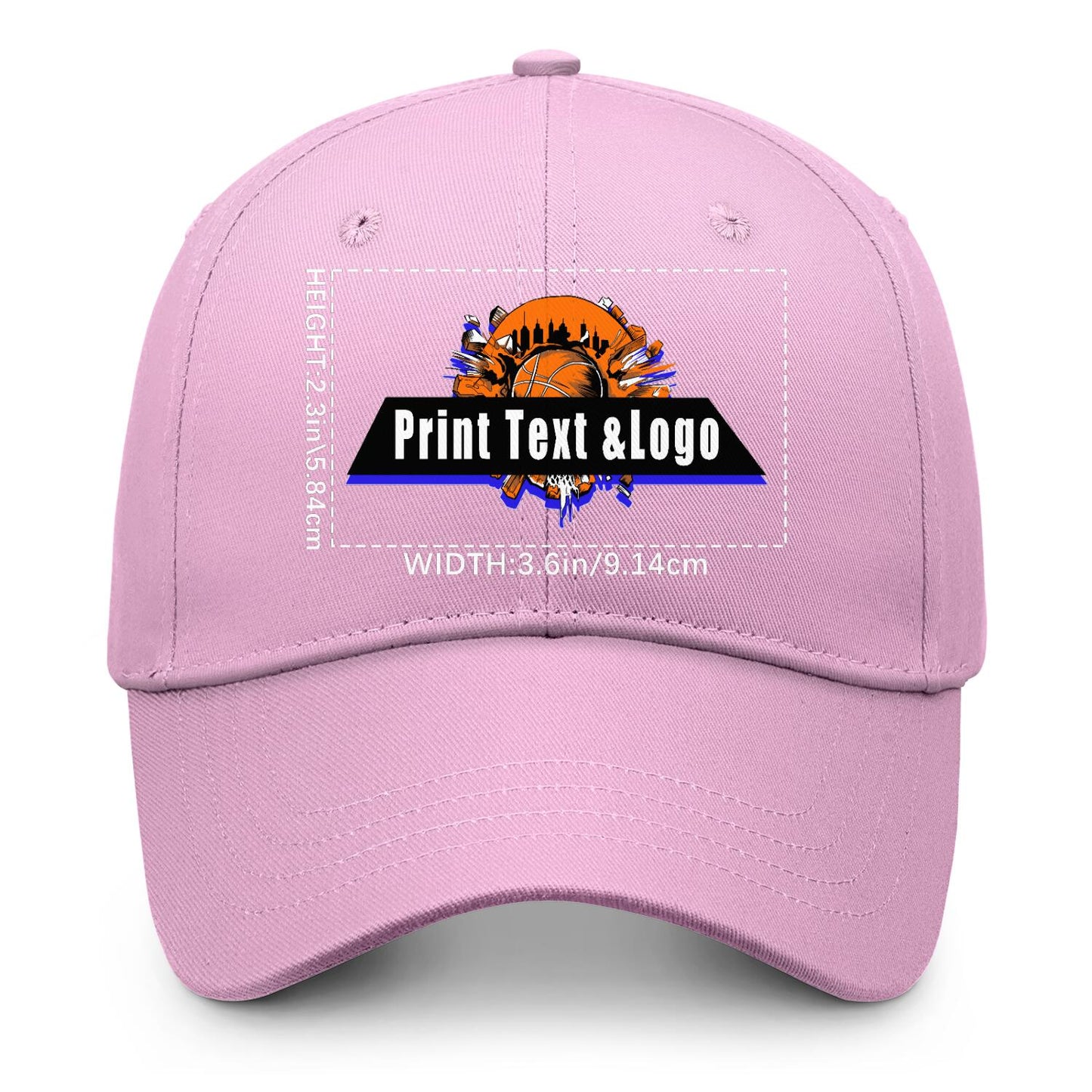 Custom Pink Duckbill Mesh Cap Elevate Your Style with Personalized Comfort