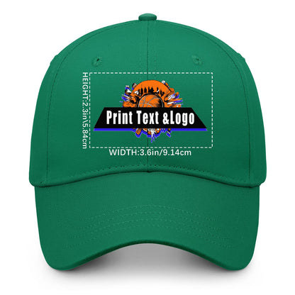 Custom Sea-Green Duckbill Mesh Cap Elevate Your Style with Personalized Comfort
