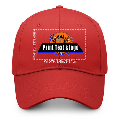 Custom Red Duckbill Mesh Cap Elevate Your Style with Personalized Comfort
