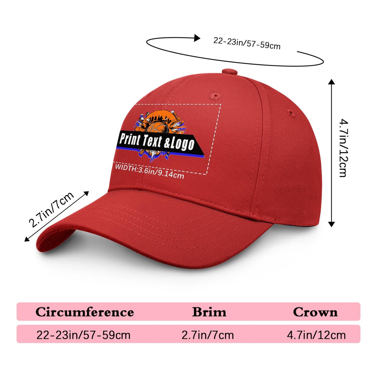 Custom Red Duckbill Mesh Cap Elevate Your Style with Personalized Comfort