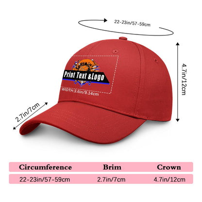 Custom Red Duckbill Mesh Cap Elevate Your Style with Personalized Comfort
