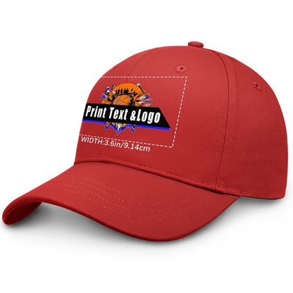 Custom Red Duckbill Mesh Cap Elevate Your Style with Personalized Comfort