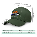 Custom Army-Green Duckbill Mesh Cap Elevate Your Style with Personalized Comfort