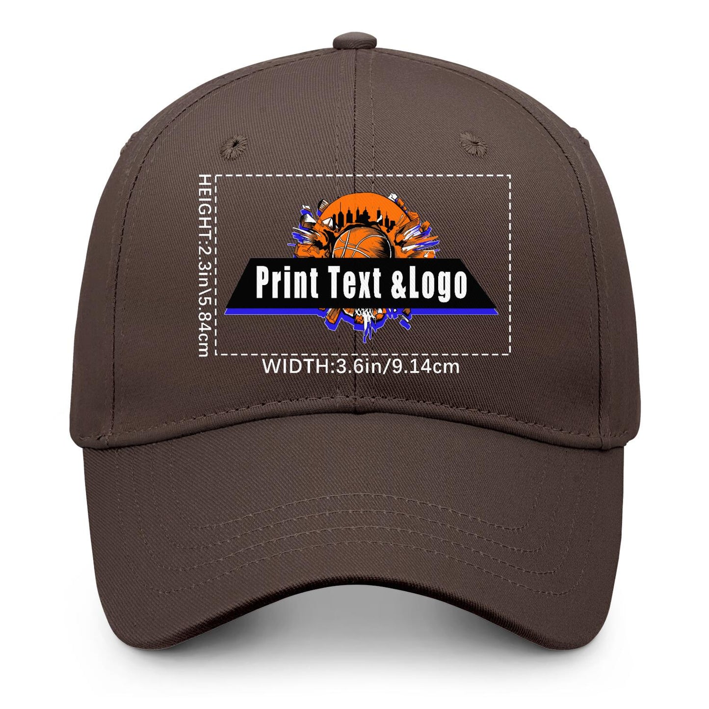 Custom Brown Duckbill Mesh Cap Elevate Your Style with Personalized Comfort