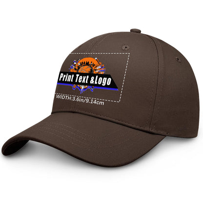 Custom Brown Duckbill Mesh Cap Elevate Your Style with Personalized Comfort