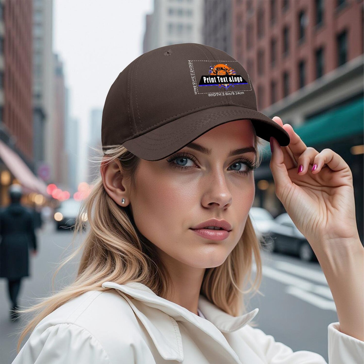 Custom Brown Duckbill Mesh Cap Elevate Your Style with Personalized Comfort
