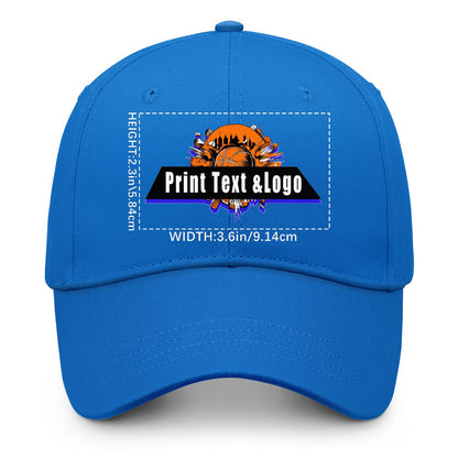Custom Blue Duckbill Mesh Cap Elevate Your Style with Personalized Comfort