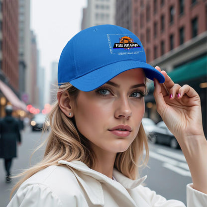 Custom Blue Duckbill Mesh Cap Elevate Your Style with Personalized Comfort