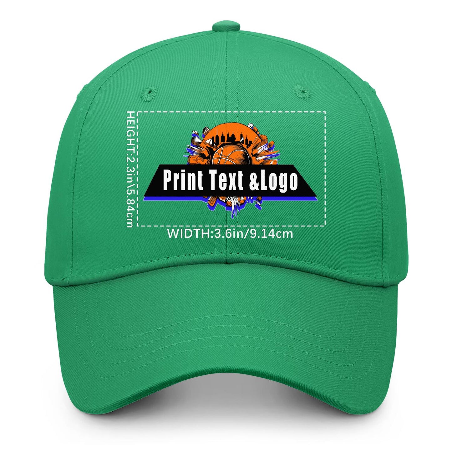 Custom Green Duckbill Mesh Cap Elevate Your Style with Personalized Comfort