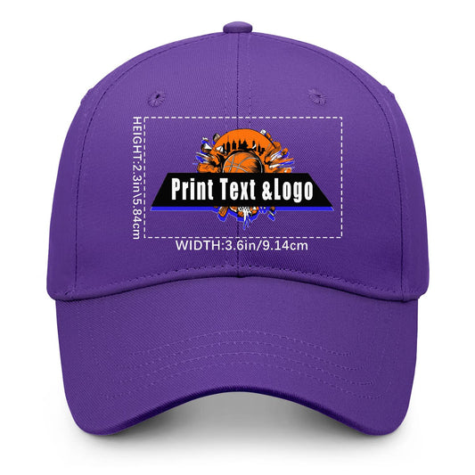 Custom Purple Duckbill Mesh Cap Elevate Your Style with Personalized Comfort