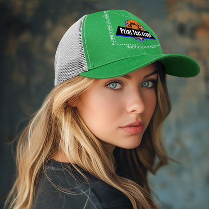 Custom Green Sports Duckbill Mesh Cap - Unleash Your Athletic Style with Personal Touch
