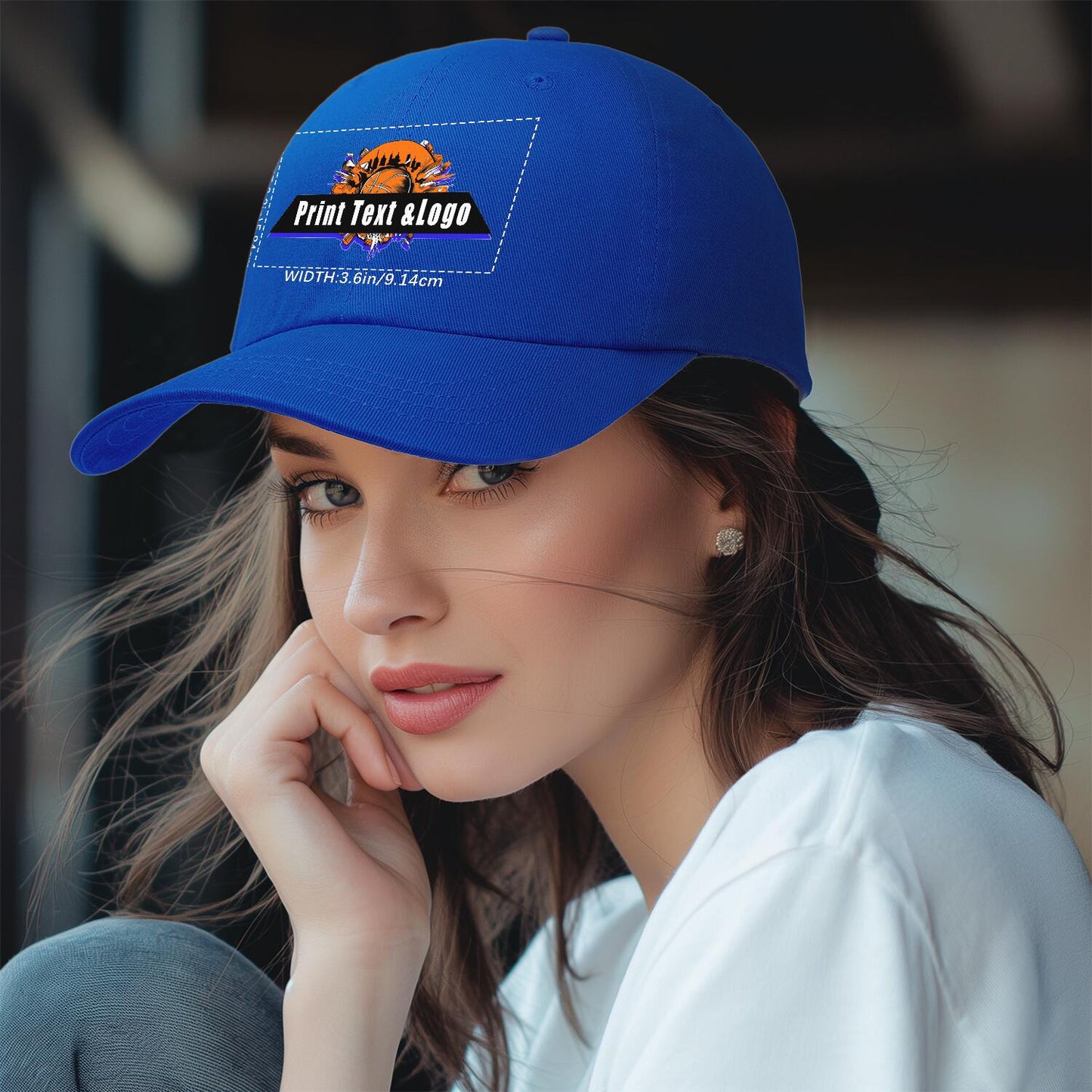 Custom Blue Duckbill Mesh Cap Elevate Your Style with Personalized Comfort