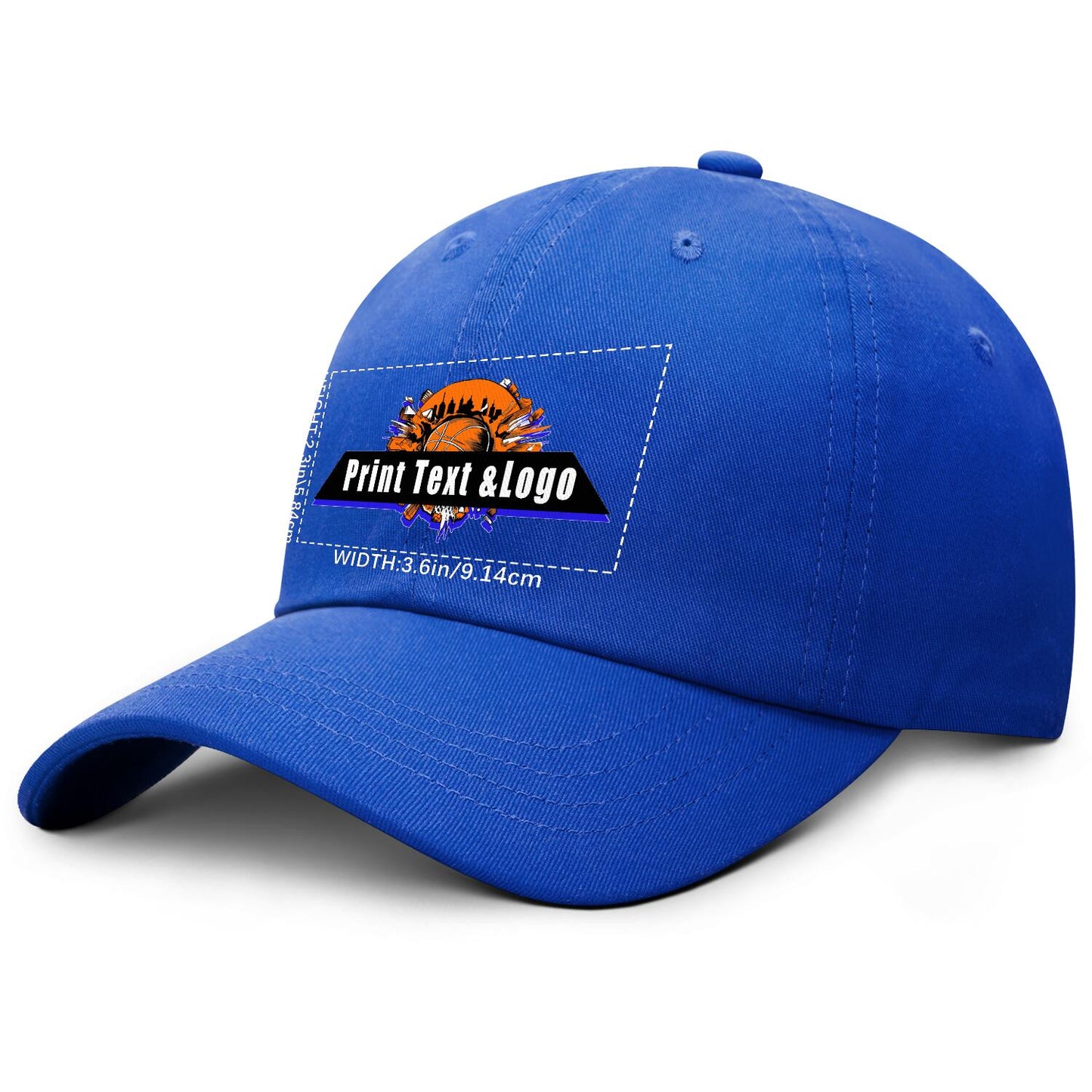 Custom Blue Duckbill Mesh Cap Elevate Your Style with Personalized Comfort