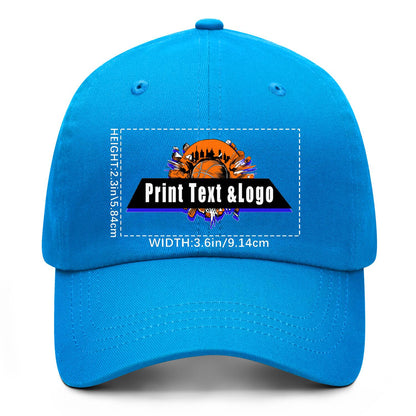 Custom Greenish-Blue Duckbill Mesh Cap Elevate Your Style with Personalized Comfort