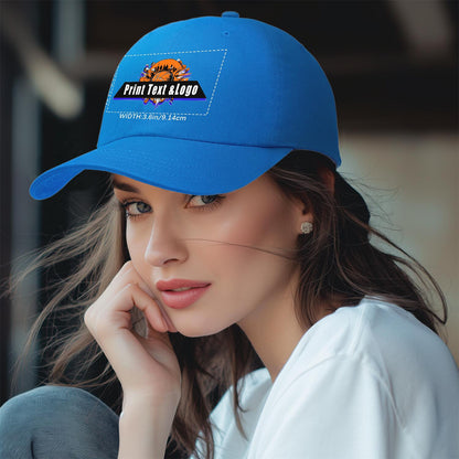 Custom Greenish-Blue Duckbill Mesh Cap Elevate Your Style with Personalized Comfort