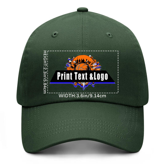Custom Dark-Green Duckbill Mesh Cap Elevate Your Style with Personalized Comfort