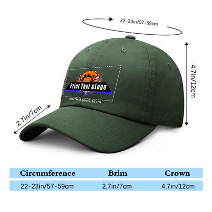 Custom Dark-Green Duckbill Mesh Cap Elevate Your Style with Personalized Comfort