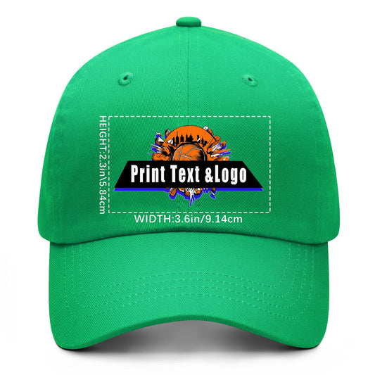 Custom Light-Green Duckbill Mesh Cap Elevate Your Style with Personalized Comfort