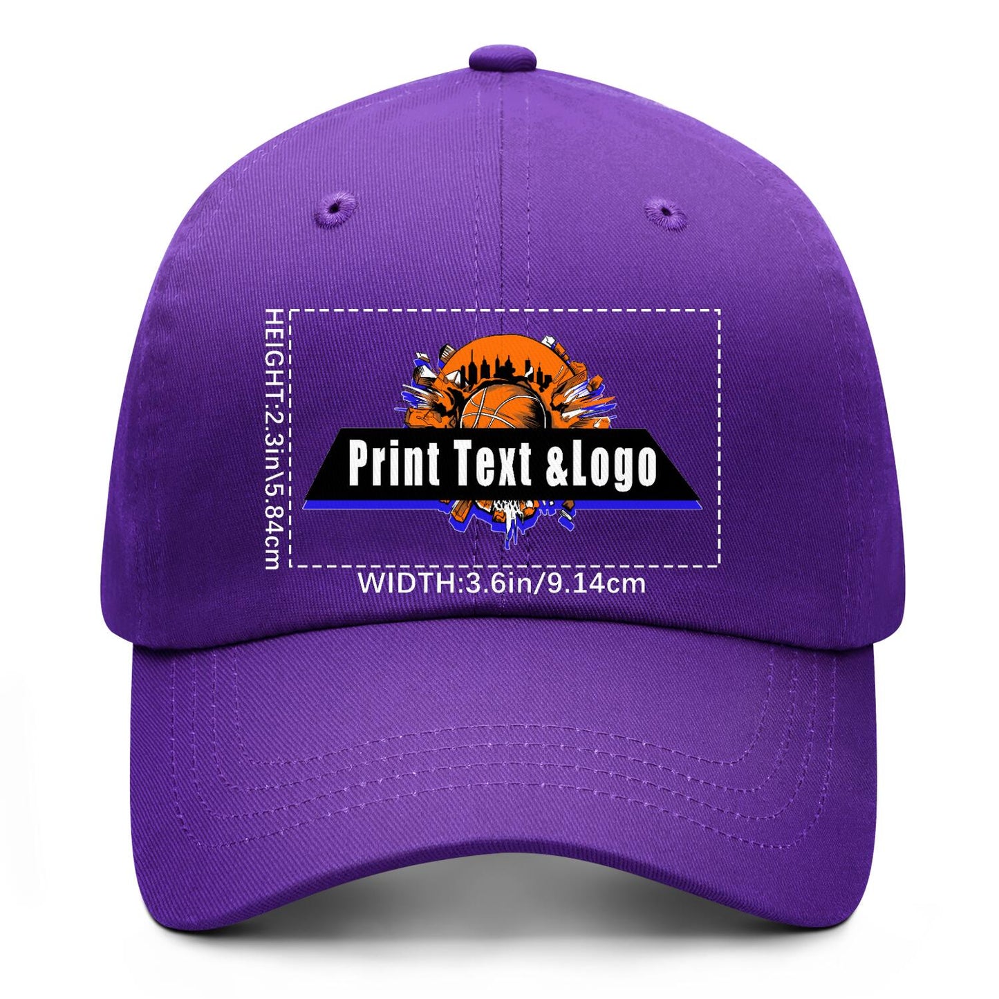 Custom Purple Duckbill Mesh Cap Elevate Your Style with Personalized Comfort