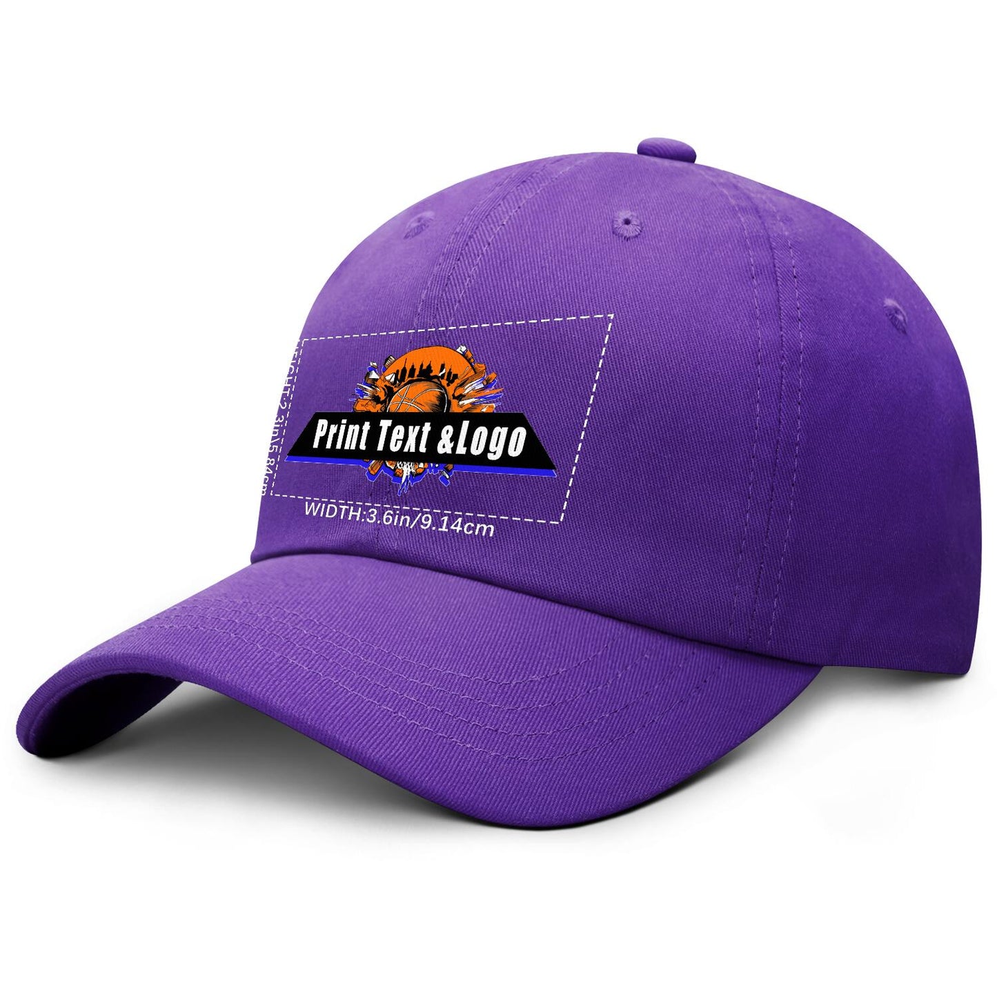 Custom Purple Duckbill Mesh Cap Elevate Your Style with Personalized Comfort