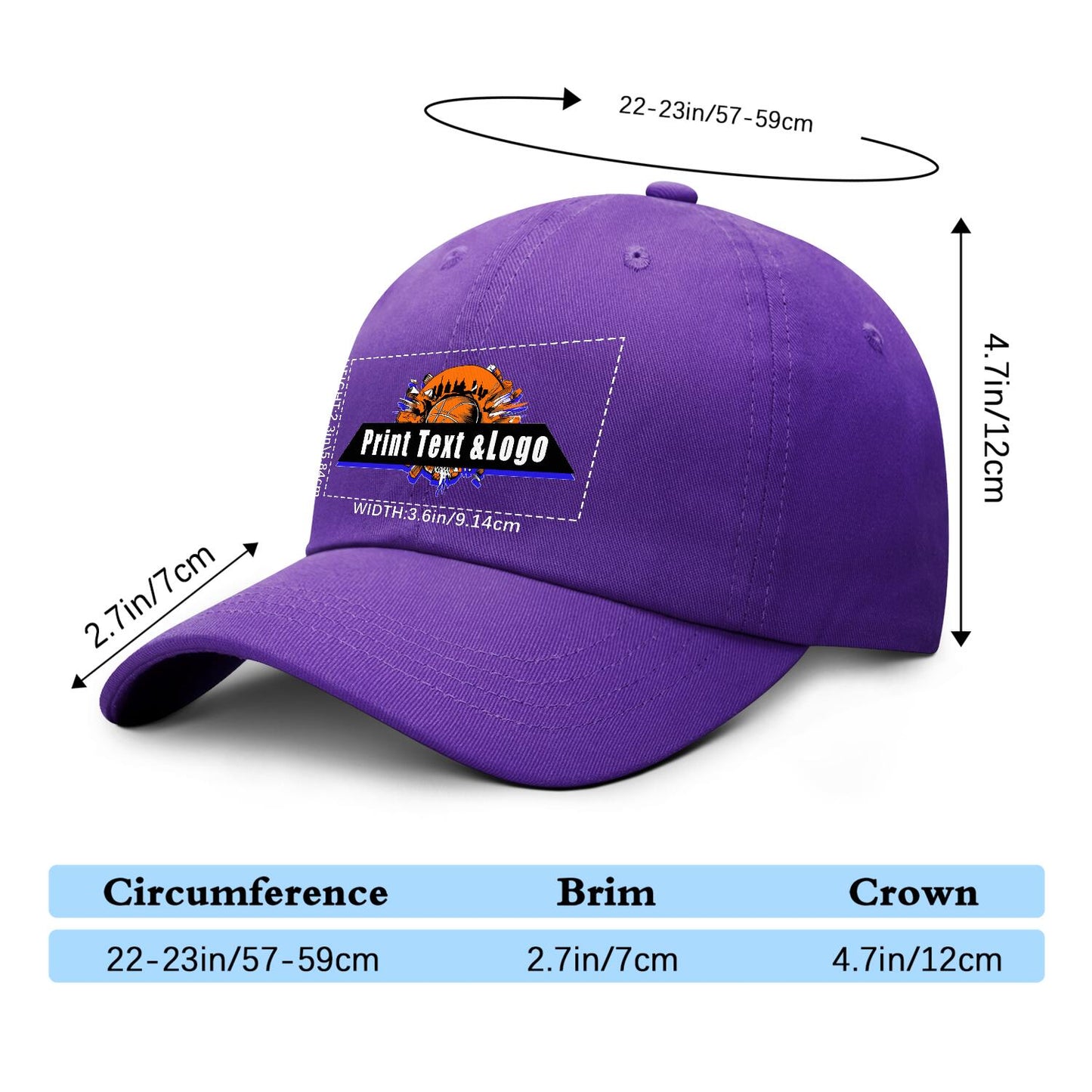 Custom Purple Duckbill Mesh Cap Elevate Your Style with Personalized Comfort