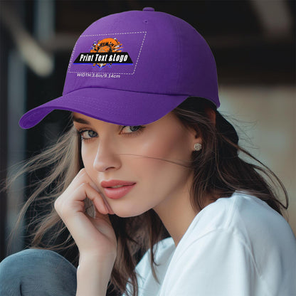 Custom Purple Duckbill Mesh Cap Elevate Your Style with Personalized Comfort
