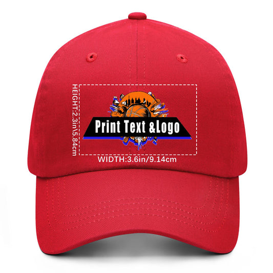 Custom Red Duckbill Mesh Cap Elevate Your Style with Personalized Comfort